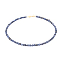 Collier Serena en pierres Sodalite