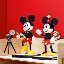 LEGO Disney - Set de construction mickey mouse y minnie mouse noir 43179