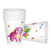 Gobelet - lot de 8 - dinosaures