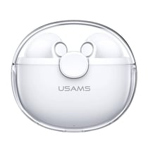 Ecouteurs Bluetooth Sans Fil 5.1 Son HiFi Couleur Macaron Autonomie 25h Blanc YONIS