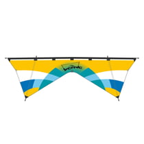 Cerf-volant pilotable 4 lignes 252 cm - HQ Verve Aqua - HQ Kites