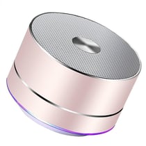 Enceinte Bluetooth Portable LED Stéréo Avec Micro Et Basses Puissantes YONIS
