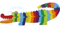 Puzzle ABC Crocodile