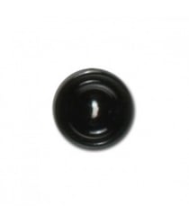 Carte de 5 boutons cerclés noirs 15mm - Distrifil Noir