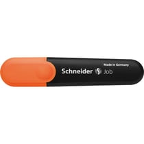 Surligneur pointe biseautée 1+5 mm - SCHNEIDER - Orange - Job