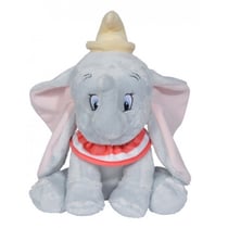 Peluche disney éléphant gris dumbo 17 cm - doudou enfant nicotoy