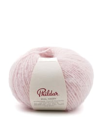 Phil Hairy – Pelote fil poilu duveteux Phildar 100 g Rose Poudre