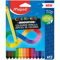 Maped Crayon de couleur COLOR'PEPS INFINITY, pochette de 12