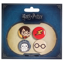 Harry Potter - Pack 4 badges Cutie & Hedwig
