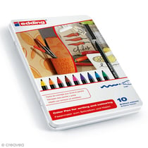Feutres Edding 1300 - Pointe 2 mm - 10 pcs