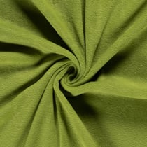 Tissu Polaire uni Vert vif