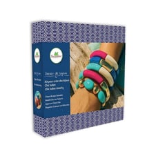 Kit pour composer son bijou - bijoux Chic tube  - Sycomore