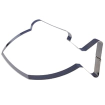 Nonnette poisson - inox - 300 x 185 x 45 mm