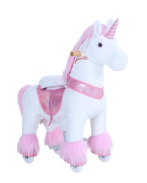 Licorne Rose à monter Grand Modèle pour 4 à 9 ans