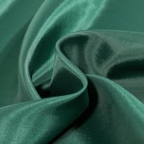 Tissu Doublure Pongé uni Vert sapin