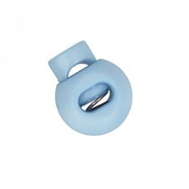 Lot de 10 serre-cordon boule 22mm (Bleu Ciel)