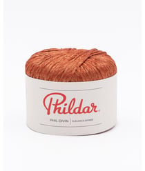 Fil à tricoter Phil Divin - Phildar Terracotta Marron