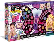 Palette Maquillage Papillon - Crazy Chic- Clementoni