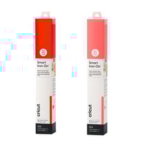 2 flex thermocollants 90 x 33 cm - rose, rouge