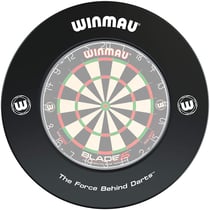 Contour noir imprimé 4400 pour jeu de fléchettes Winmau