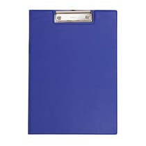 Porte-bloc plastifié - format A4 - bleu foncé - MAUL