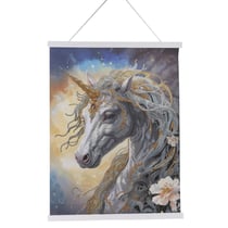 CRYSTAL ART Kit poster à diamanter 35x45cm Licorne