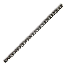 Graine Créative - Chaîne maille jaseron Ø2mm Anthracite Au mètre