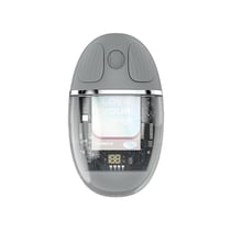 Souris Sans Fil 2.4G Bluetooth 5.0 LED Ergonomique Rechargeable Compacte Gris YONIS