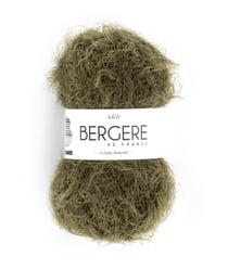 Pelote poilue Adele - Bergère de France OLIVE