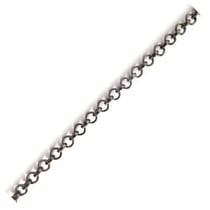 Graine Créative - Chaine Anthracite 1 mètre Maille 3,8 mm
