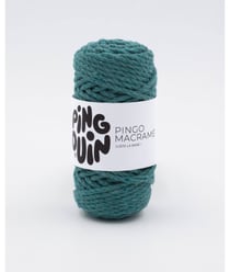 Bobine de corde PINGO MACRAME - 100GR - Pingouin Vert Canard