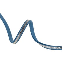 Bobine élastique spaghetti 25m bleu canard