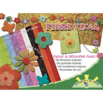 10 feuilles sisal A3 - Assortiment de couleurs