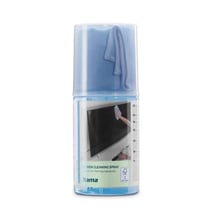 Nettoyant pour écran - HAMA - 200ml - Chiffon microfibres - Sans stries - Certification FSC