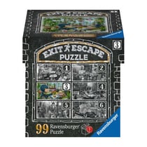 puzzle escape 99p Jardin manoir - Ravensburger - Bleu