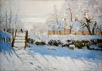 Puzzle 1000 pièces - Claude Monet - The Magpie, 1869 - Bluebird Puzzle