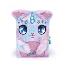 Carnet secret couverture peluche - Stella