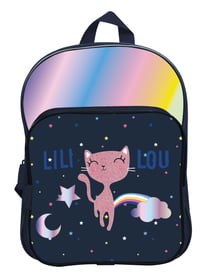 Sac à dos 31 cm avec poche maternelle Lili Lou Bleu Bagtrotter