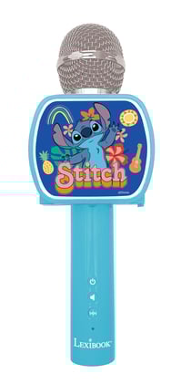 Micro Karaoké sans fil avec enceinte Bluetooth intégrée Stitch