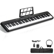 Piano numérique 88 touches - LALAHO - Standard - Pédale sustain incluse - MIDI USB - Kit complet