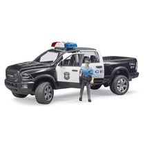 Véhicule de police ram 2500 + figurine - bruder - 02505 - pickup 4x4, tout terrain usa
