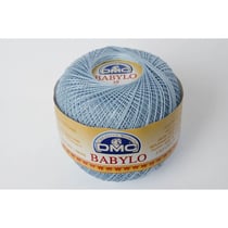 Fil à crocheter Babylo Gross. 10 - Col. 800 - Bleu Ciel