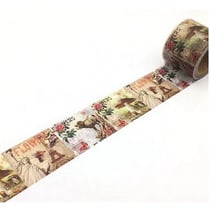 Washi Tape Masking Tape ruban adhésif scrapbooking 3 cm x 4.5 m VINTAGE