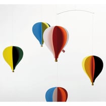 Mobile Flensted en Carton 5 Montgolfières – Décoration Murale Élégante - Flensted Mobiles