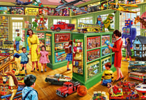 Puzzle 1000 pièces - Toy Shop Interiors - Bluebird Puzzle