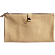 Trousse - Beige - Plate - Cuir véritable - Flying Spirit - Clairefontaine