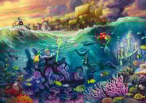 Puzzle 1000 pièces - Disney - The Little Mermaid - Ursula - Schmidt Spiele