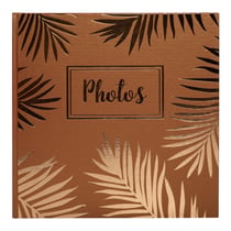 Album photos livre 30 pages noires - Format 25x25cm - PALMA - Or - x 2 - Exacompta