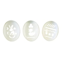 MégaCréa DIY - Kit Pochoirs pour décorer les oeufs de Pâques