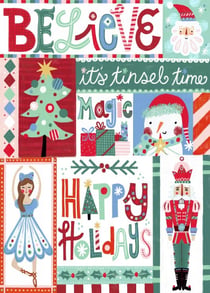 Collage de Noël